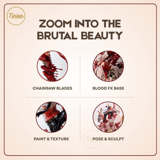 Chainsaw Man – Denji Action Figure (29 cm) | Tinion Collector's Edition