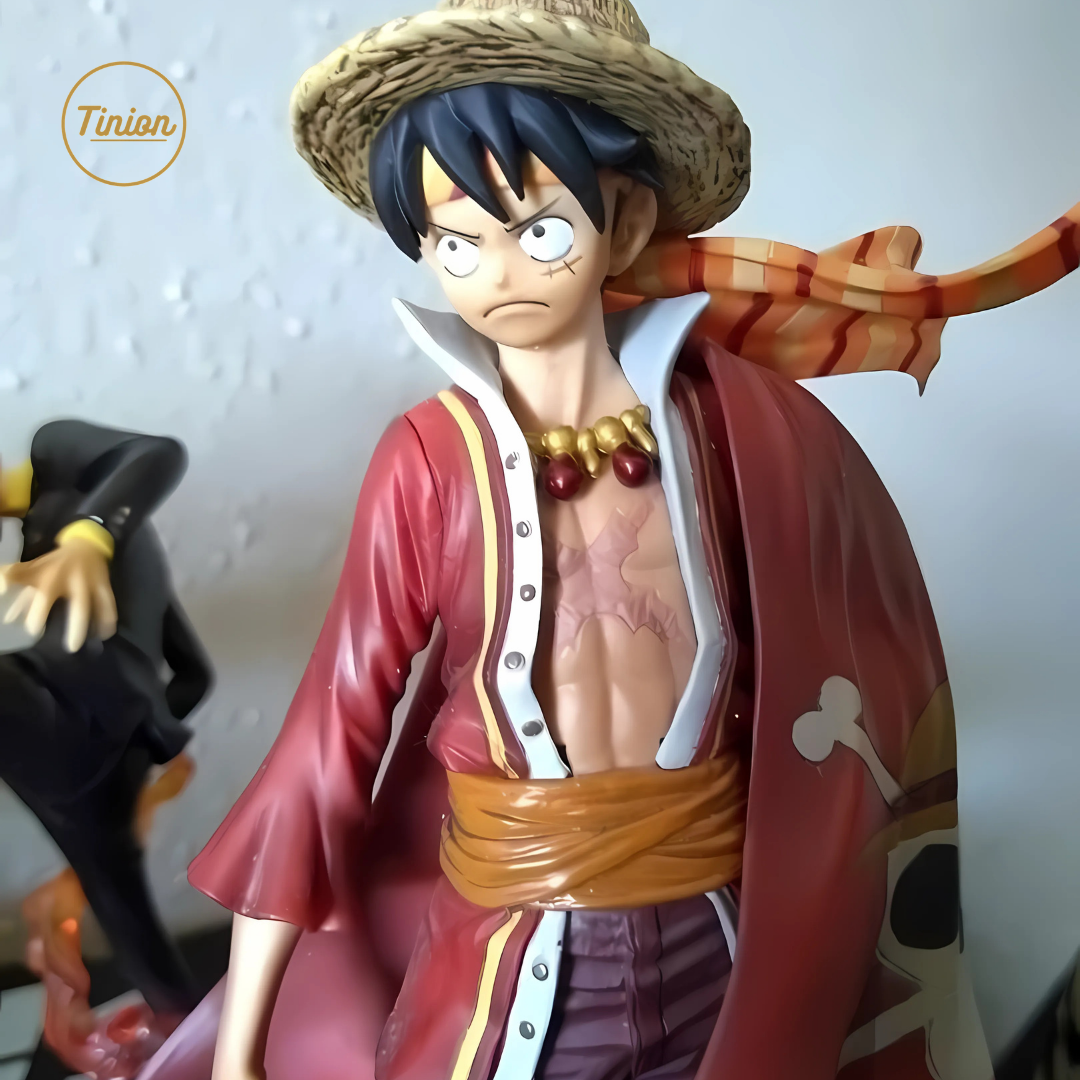 Tinion || Monkey D. Luffy Action Figure – 18cm Limited Edition Collectible | One Piece Anime Decor for Desk, Dashboard, Cake & Display