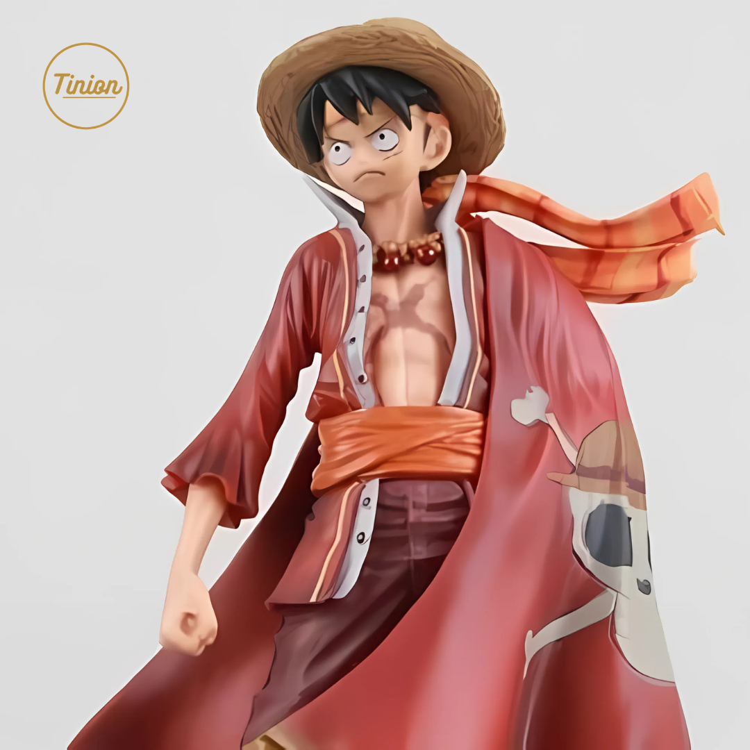 Tinion || Monkey D. Luffy Action Figure – 18cm Limited Edition Collectible | One Piece Anime Decor for Desk, Dashboard, Cake & Display