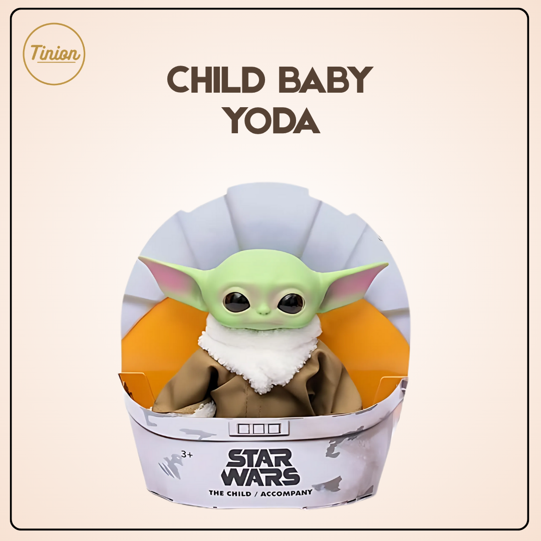 Tinion || Baby Yoda Collectible Figure – The Mandalorian Inspired Toy Doll for Kids (Ages 3+)