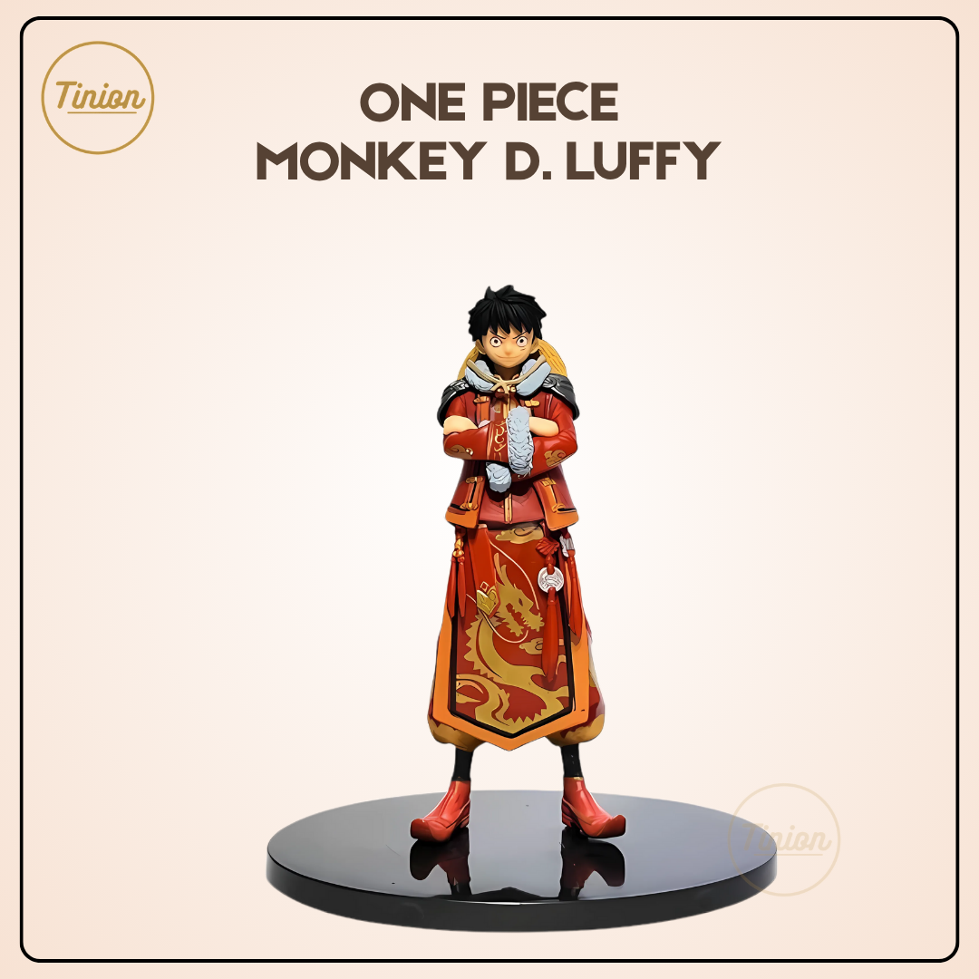 Tinion || Monkey D. Luffy Action Figure – 17 cm PVC Collectible | One Piece Anime Figurine for Display, Desk, & Gifting