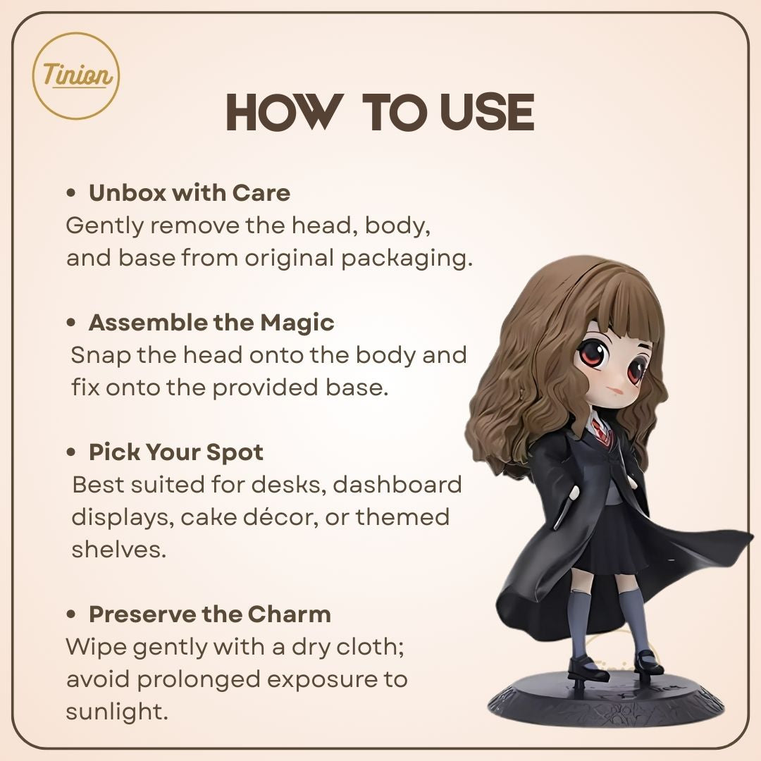 Tinion | Hermione Granger Special Edition Action Figure – 16 cm Wizarding World Collectible