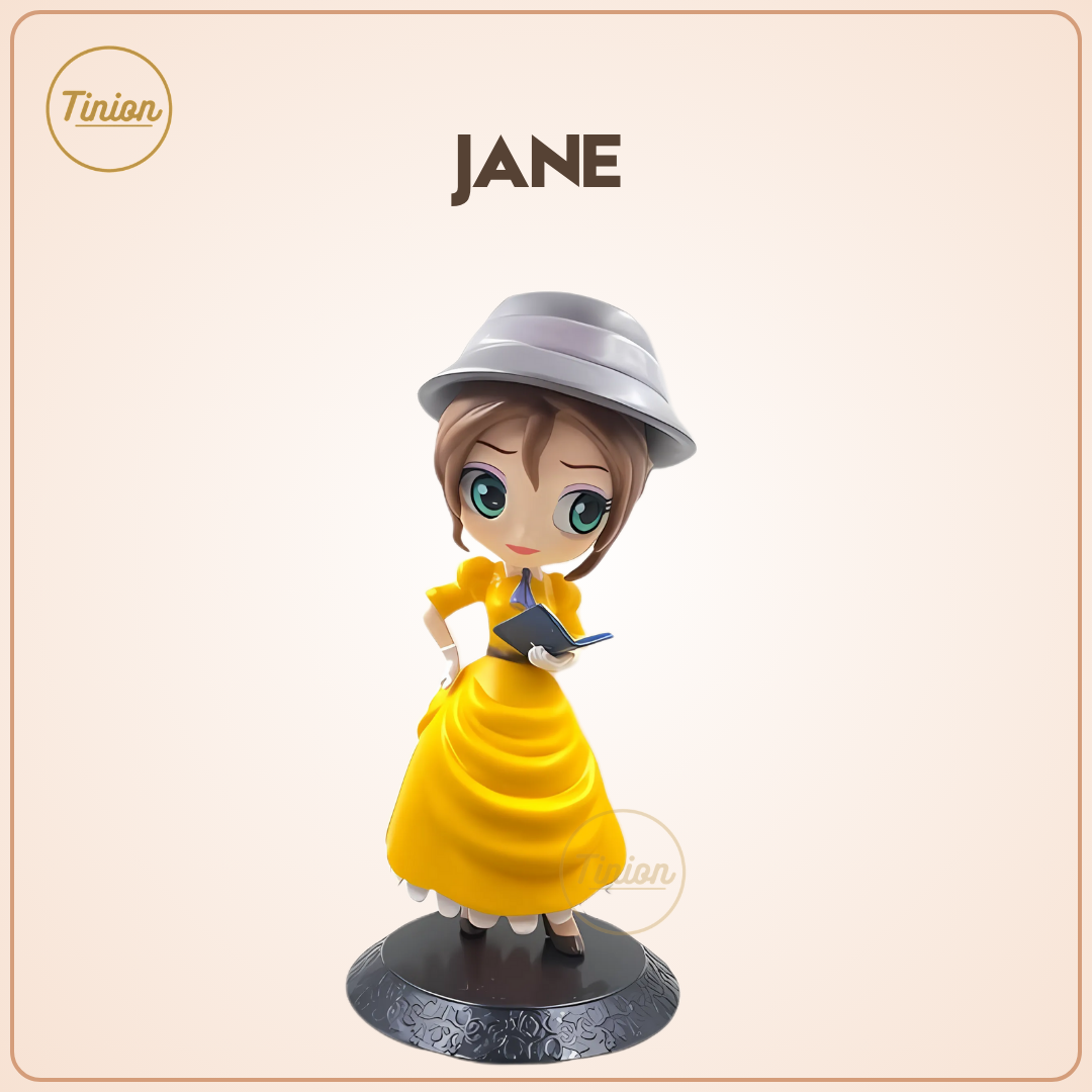 Tinion | Disney Jane Action Figure – 16cm Chibi-Style Special Edition Collectible | Desk, Car & Cake Decor