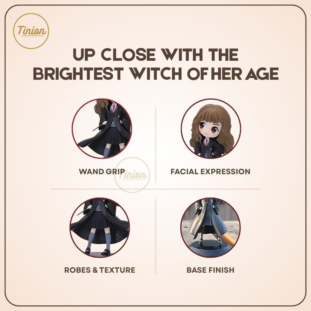 Tinion | Hermione Granger Special Edition Action Figure – 16 cm Wizarding World Collectible