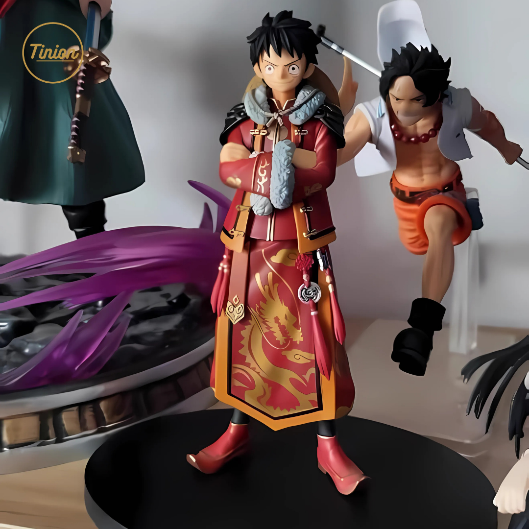 Tinion || Monkey D. Luffy Action Figure – 17 cm PVC Collectible | One Piece Anime Figurine for Display, Desk, & Gifting
