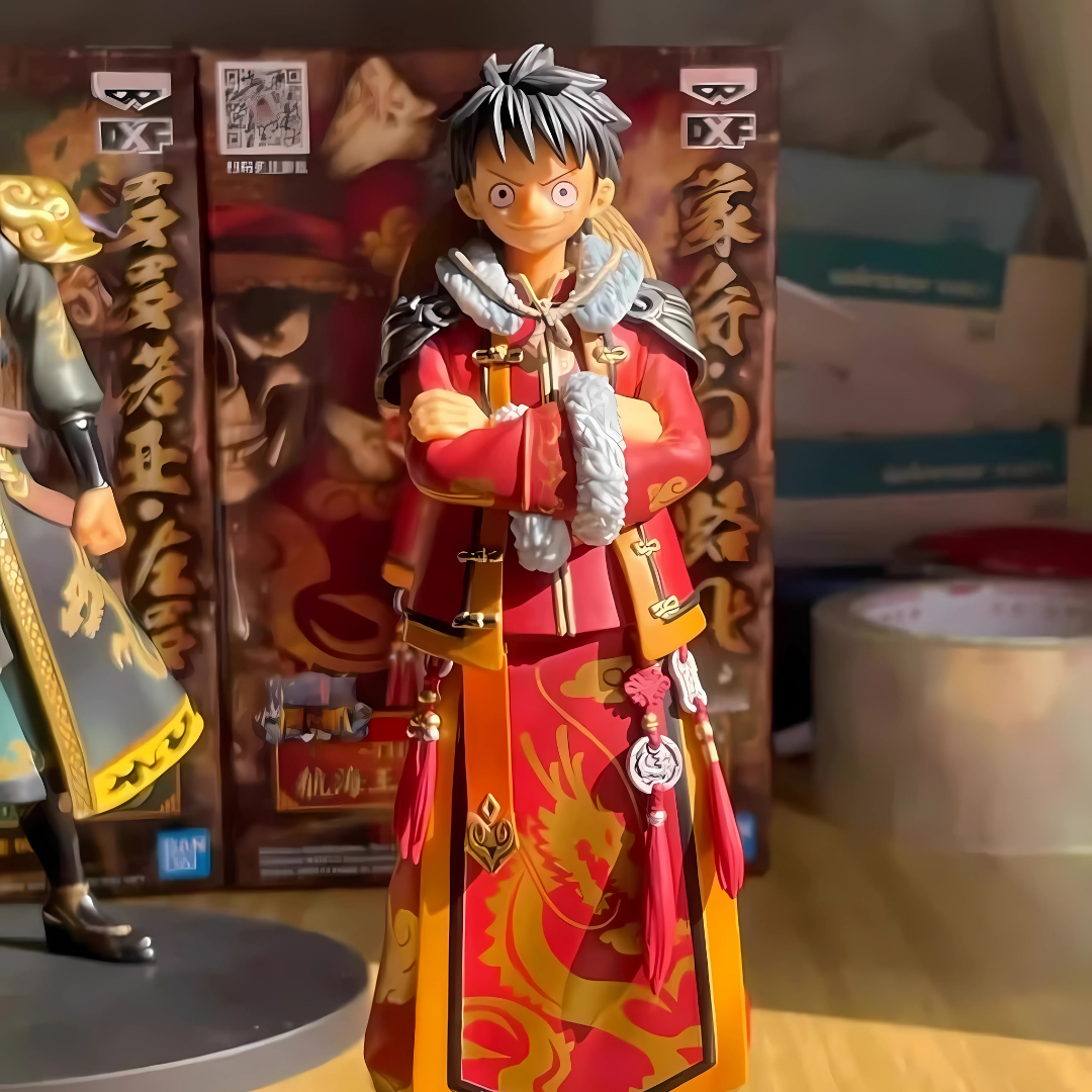 Tinion || Monkey D. Luffy Action Figure – 17 cm PVC Collectible | One Piece Anime Figurine for Display, Desk, & Gifting
