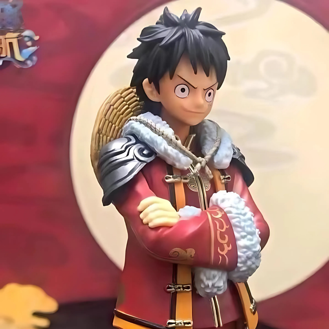 Tinion || Monkey D. Luffy Action Figure – 17 cm PVC Collectible | One Piece Anime Figurine for Display, Desk, & Gifting