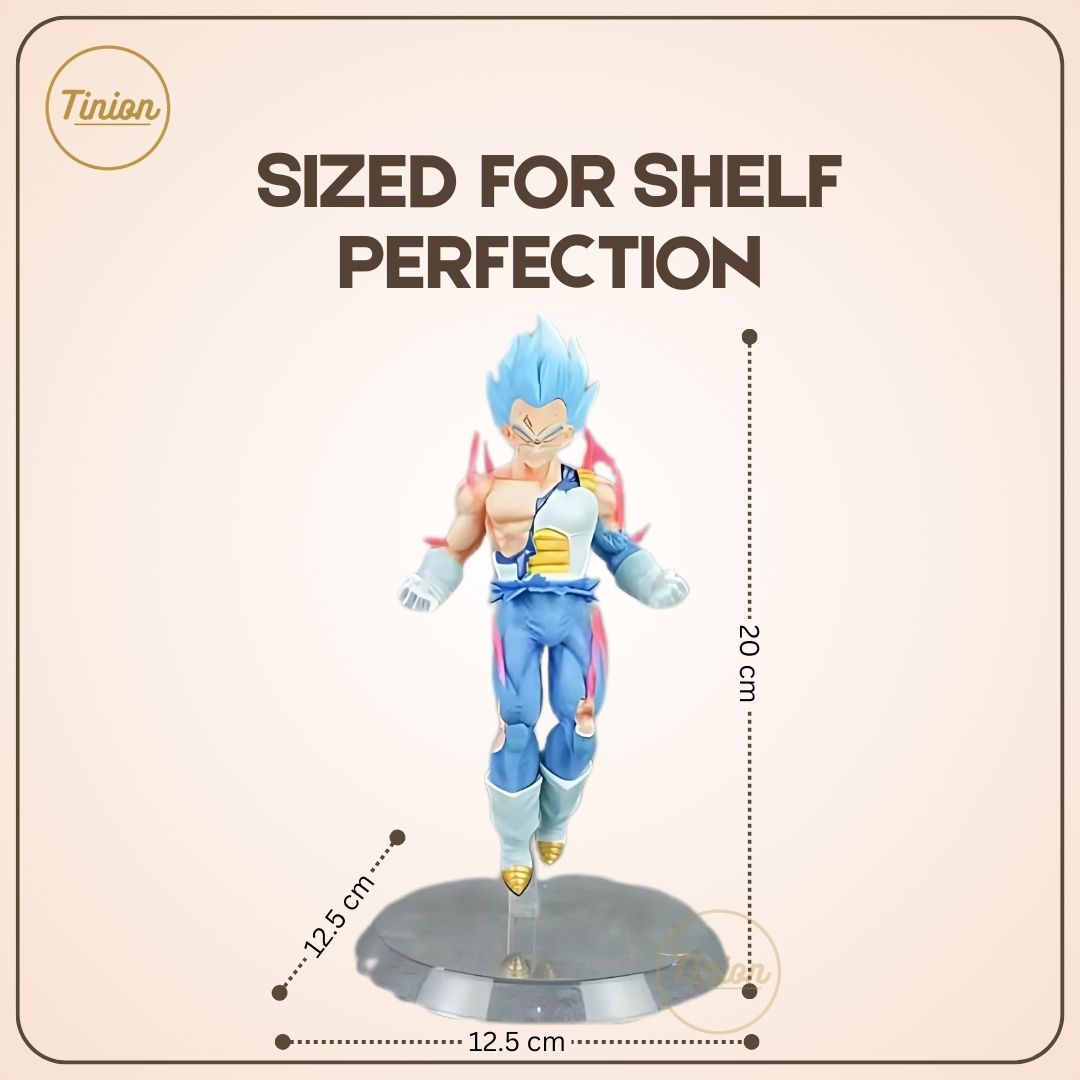Tinion | Dragon Ball Z Vegeta Action Figure – 20 cm Saiyan Prince Collectible