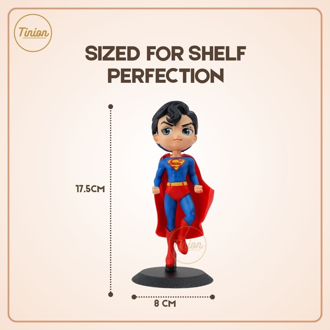 Tinion Superman Collectible Figurine – 17.5 cm Desk Hero