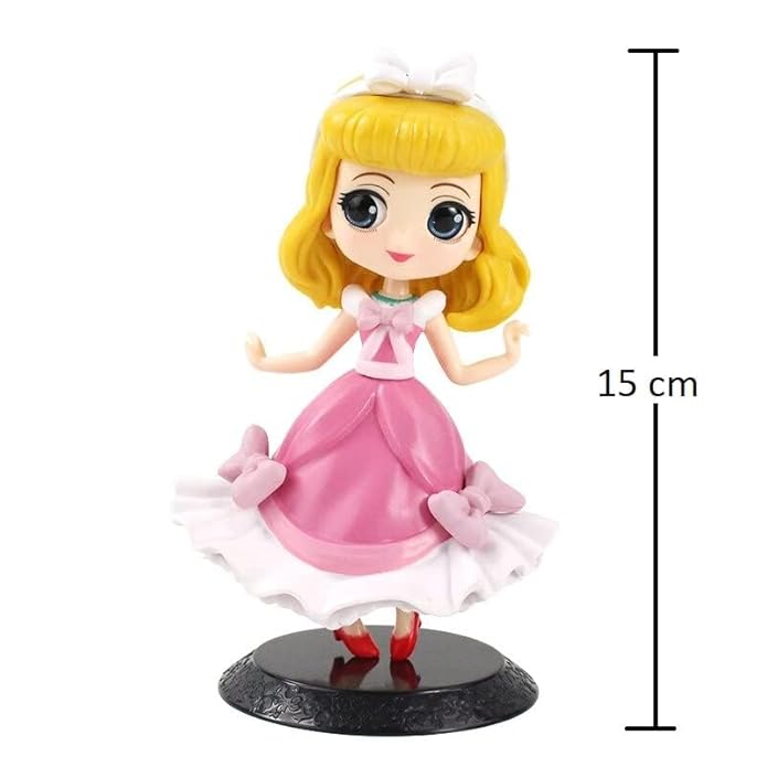 Tinion | Aurora Princess Miniature Doll – Special Edition Action Figure (16cm) | Disney Frozen-Inspired Collectible for Car Dashboard, Cake, Desk & Home Decor (Pack of 1)