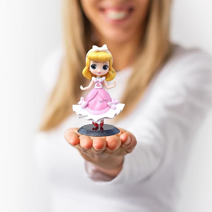 Tinion | Aurora Princess Miniature Doll – Special Edition Action Figure (16cm) | Disney Frozen-Inspired Collectible for Car Dashboard, Cake, Desk & Home Decor (Pack of 1)