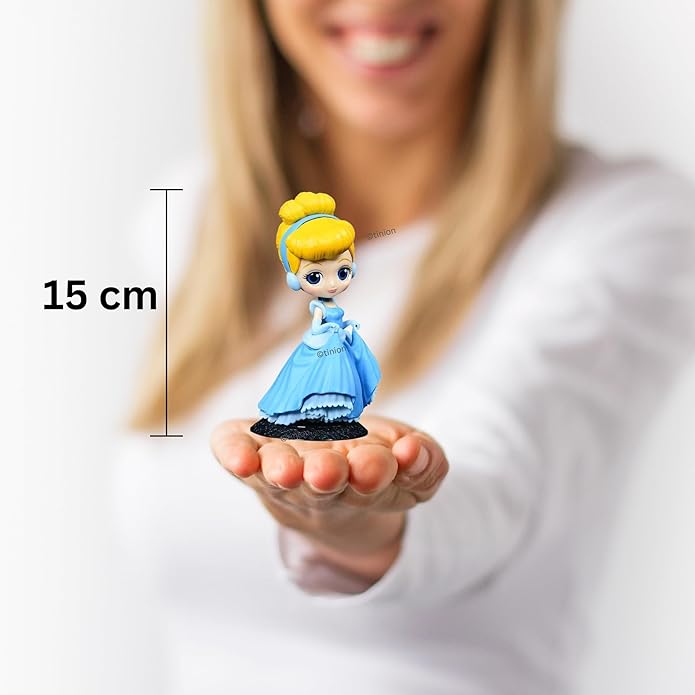 Tinion™ Cinderella Special Edition PVC Action Figure – 16cm | Dashboard, Cake, Office & Study Table Decoration