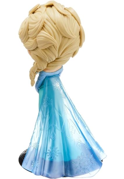Tinion ||Elsa Special Edition Miniature Action Figure Doll – Decorative Toy for Car Dashboard, Cake, Office Desk, Study Table & More (Pack of 1, Height: 16 cm)