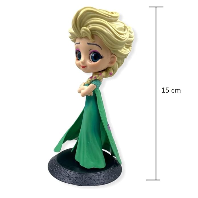 Tinion™ Special Edition Queen Elsa Action Figure – 16cm | Disney-Inspired PVC Figure for Dashboard, Cake, Desk & Home Décor