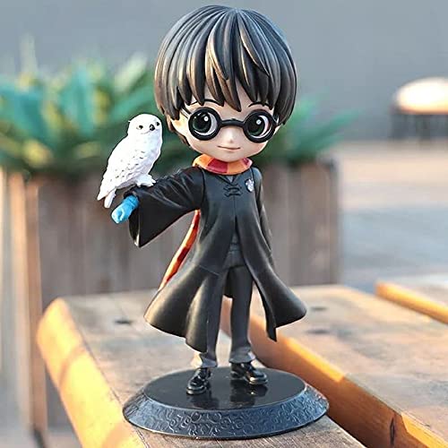 Tinion™ Harry Potter with Owl – Special Edition Action Figure (16cm) | Dashboard, Desk, Cake & Room Decor