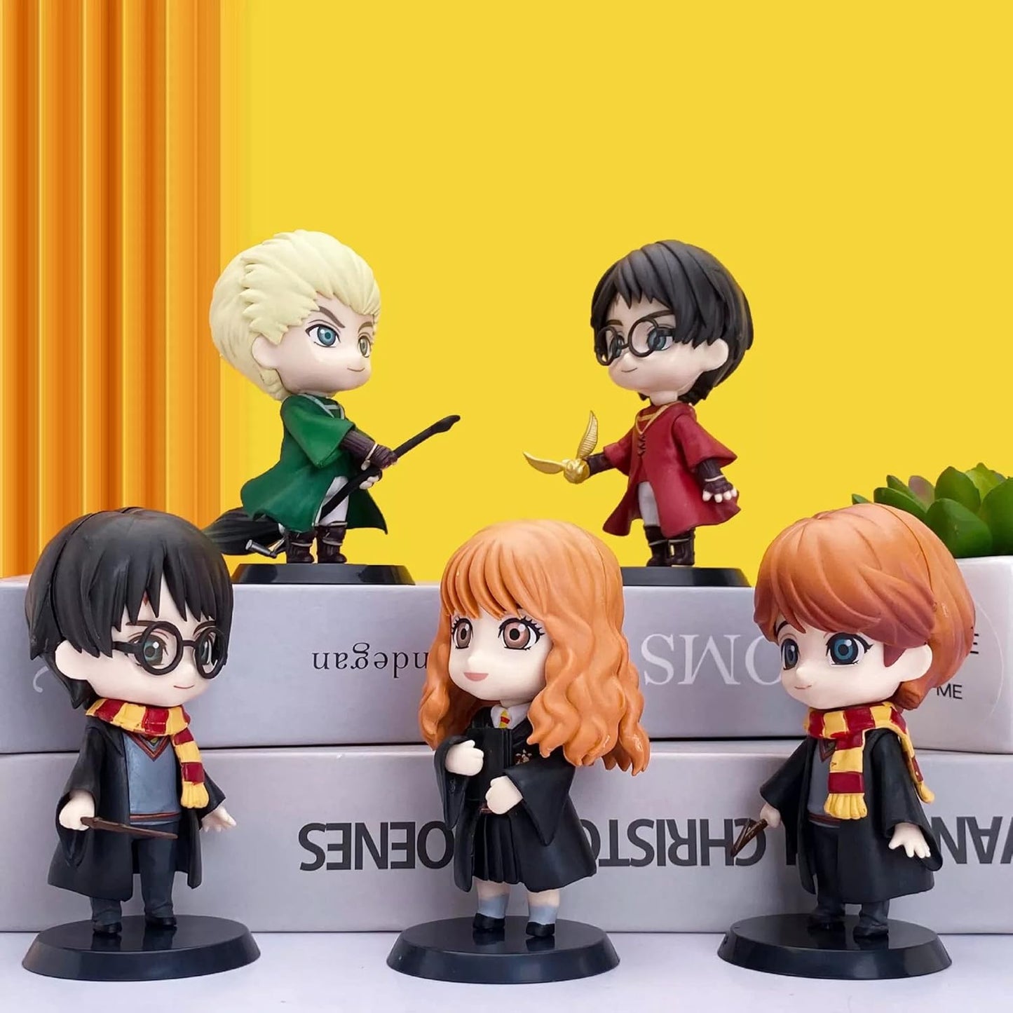 Tinion™ Harry Potter Special Edition Miniature Action Figures – Pack of 5 (Height: 10cm)