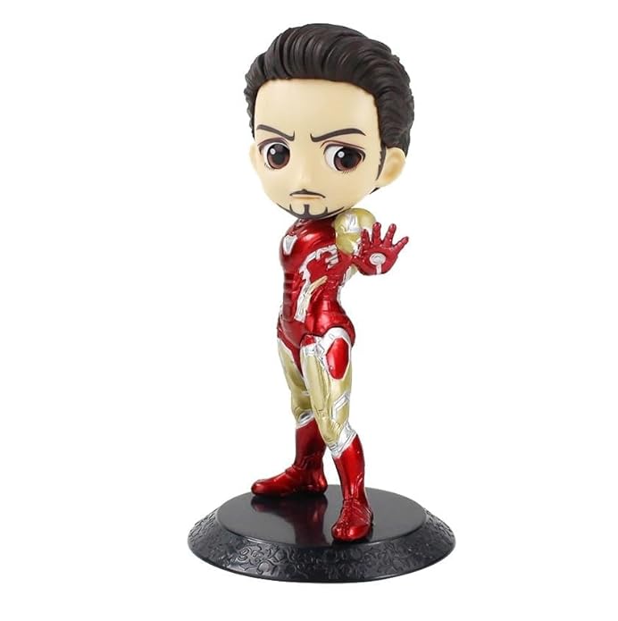 Tinion™ Iron Man Special Edition Action Figure – 16cm | Avengers-Inspired PVC Figurine for Dashboard, Cake, Desk & Home Decoration