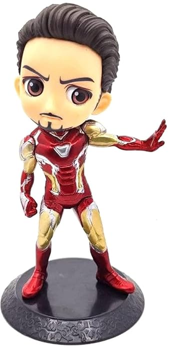 Tinion™ Iron Man Special Edition Action Figure – 16cm | Avengers-Inspired PVC Figurine for Dashboard, Cake, Desk & Home Decoration