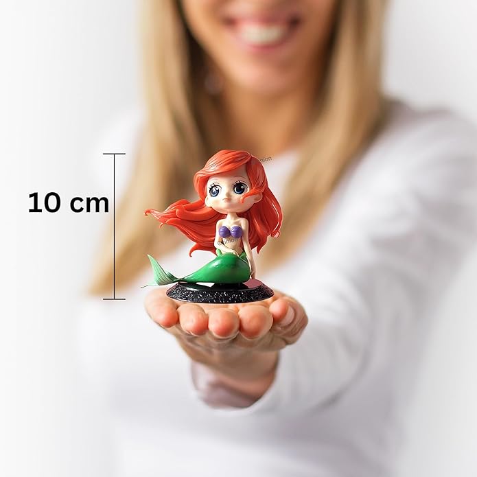Tinion™ Little Mermaid Action Figure – Special Edition 16cm Disney Collectible | Car Dashboard, Desk, Cake Decoration & Birthday Gift for Kids & Collectors (Pack of 1)