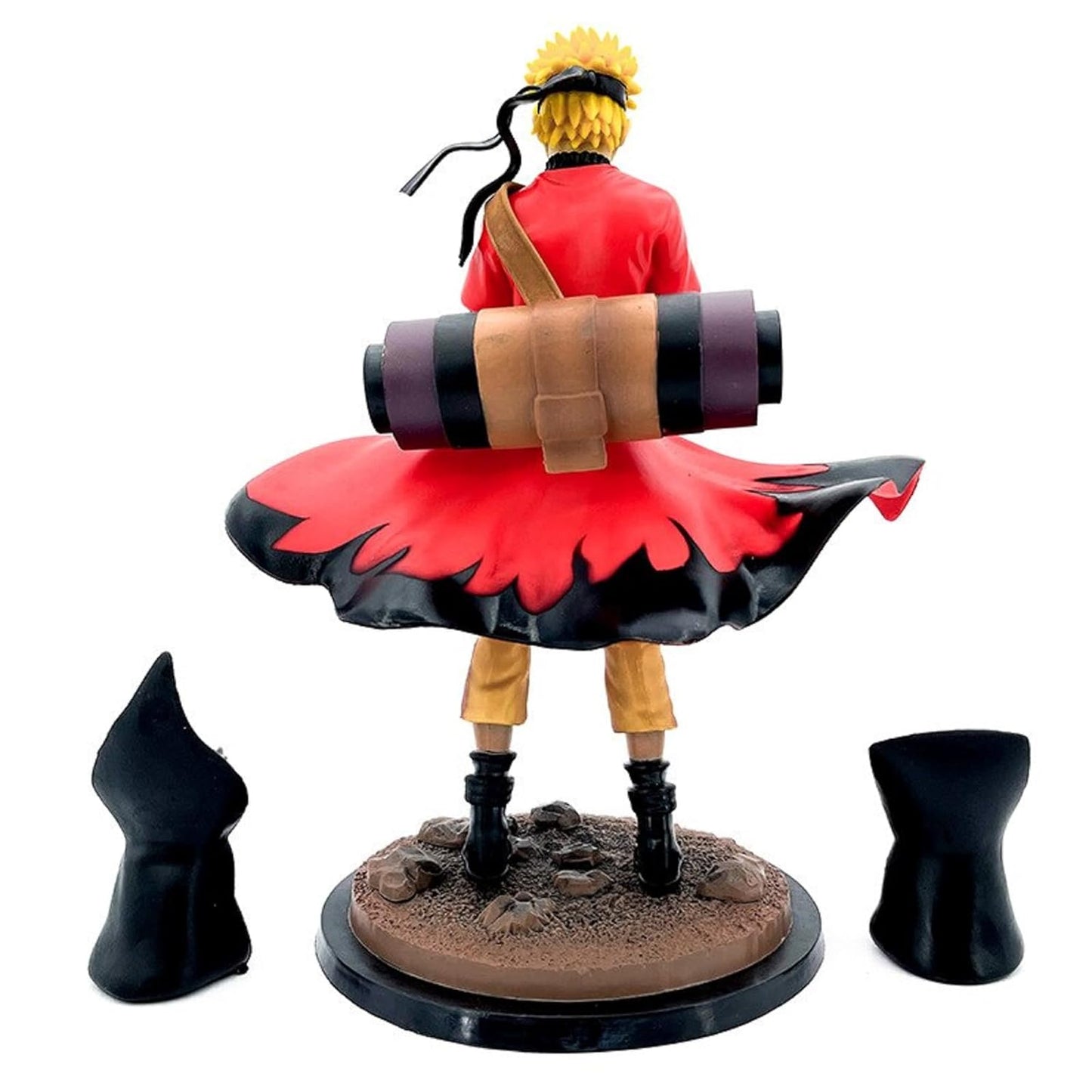 Tinion || Anime Naruto Sage Mode Figurine with Frog — 22cm PVC Collectible Figure