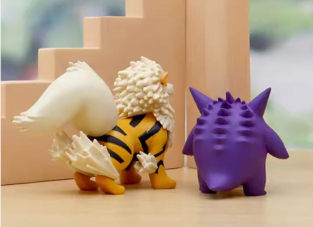 Tinion Pokémon Toy Figure Set of 8 Pcs | Mini Action Figures 3-9cm | Special Edition for Car Dashboard, Cake, Office Desk, Study Table & Home Decoration