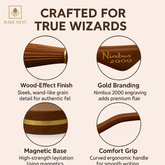 Harry Potter™ Levitating Nimbus 2000 Pen – Officially Licensed Collectible