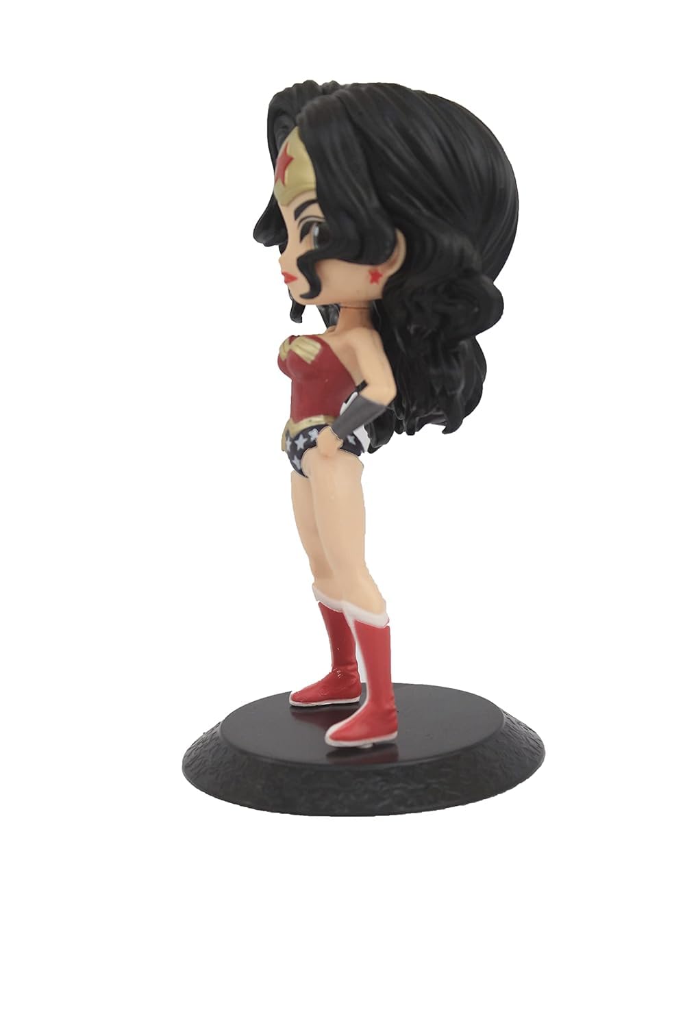 Tinion™ Wonder Woman Action Figure – Special Edition 16cm DC Collectible | Car Dashboard Ornament, Cake Topper & Office Desk Decor (Pack of 1)