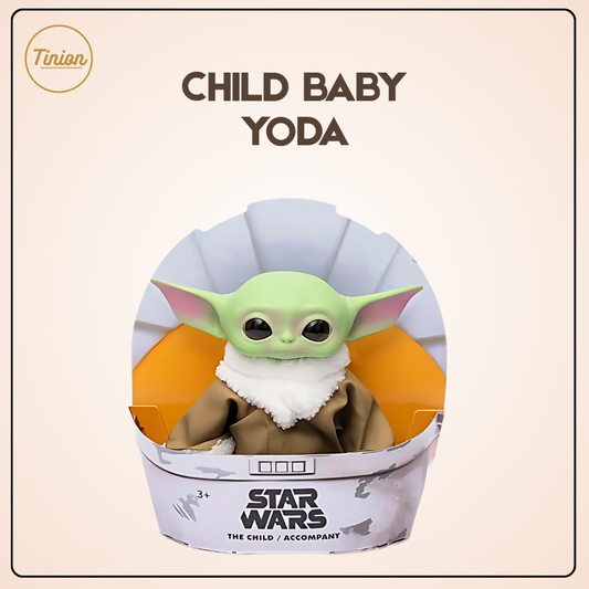Tinion || Baby Yoda Collectible Figure – The Mandalorian Inspired Toy Doll for Kids (Ages 3+)