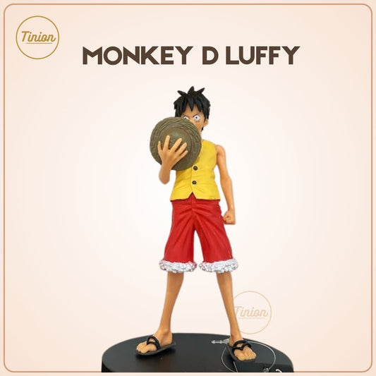 Tinion || Monkey D. Luffy Action Figure – Yellow Coat Edition (16cm) | Anime Collectible for Desk, Dashboard, Shelf & Gifting