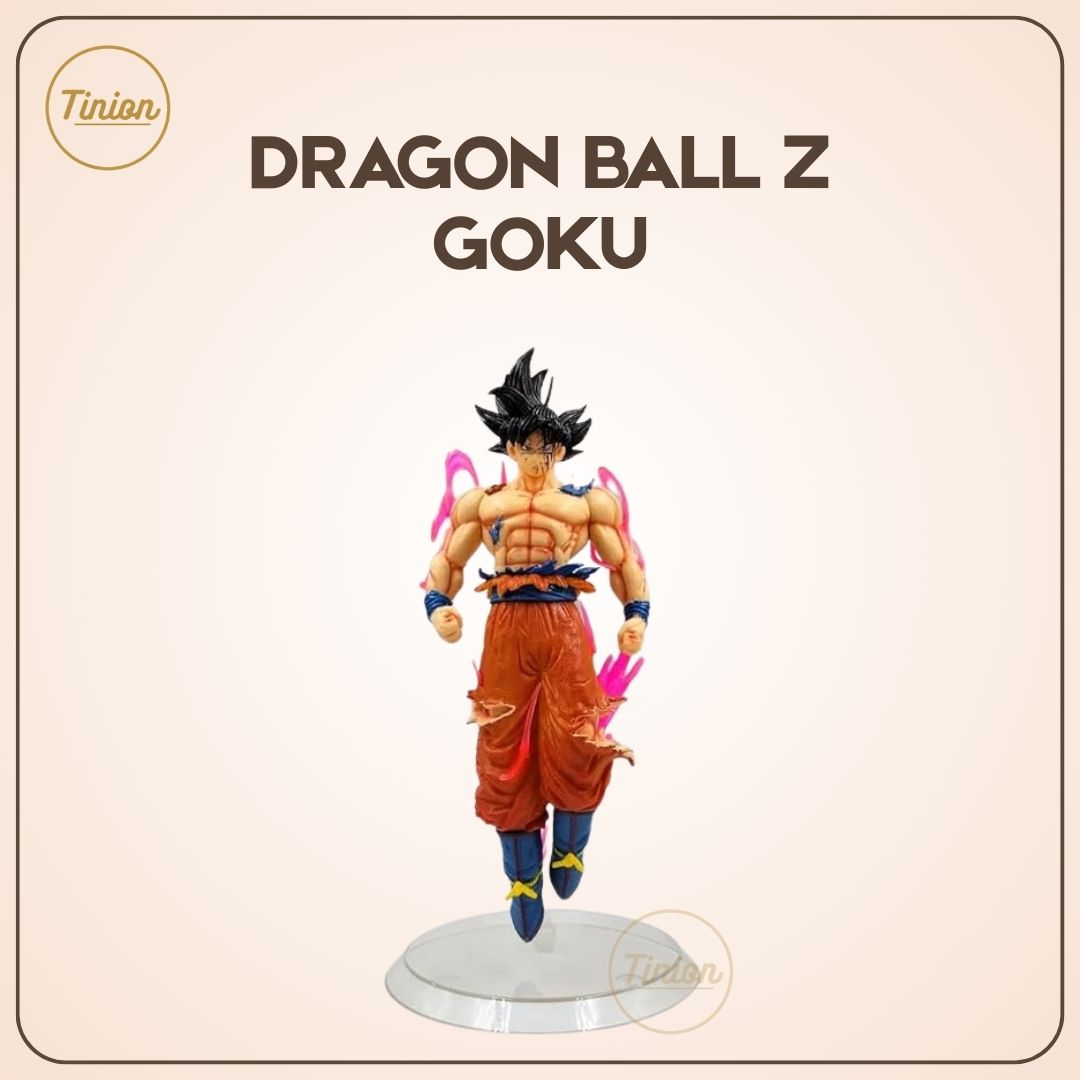 Tinion | Dragon Ball Z Goku Action Figure – 24 cm PVC Collectible Figurine for Desk & Display