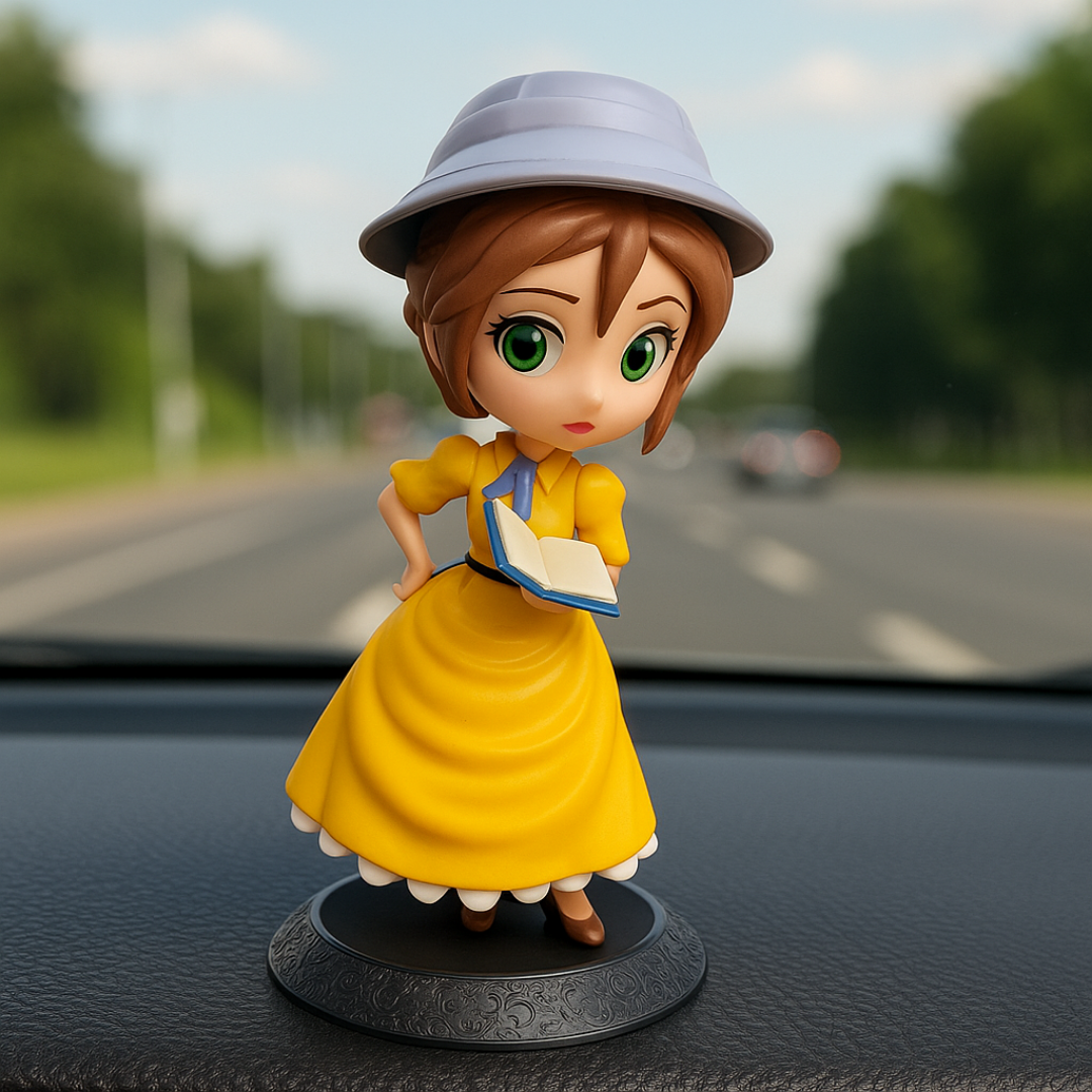 Tinion | Disney Jane Action Figure – 16cm Chibi-Style Special Edition Collectible | Desk, Car & Cake Decor
