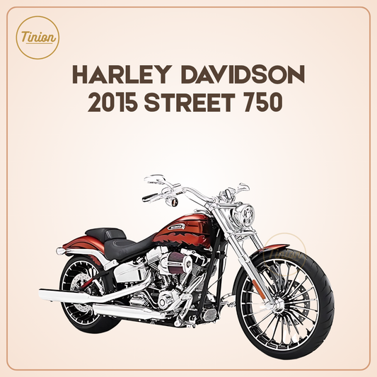 Tinion || Harley Davidson 2015 Street 750 – 1:12 Die-Cast Scale Model by Maisto | Collectible Bike for Desk Display & Gifting