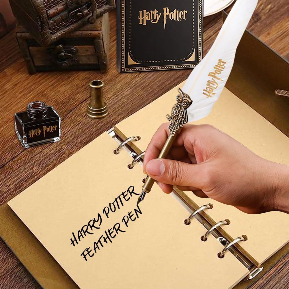 Tinion Harry Potter™ Levin Feather Calligraphy Executive Pen Set – Premium Gift Box