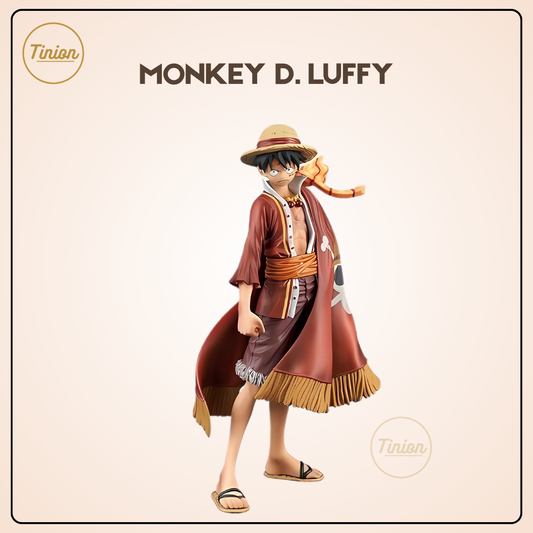 Tinion || Monkey D. Luffy Action Figure – 18cm Limited Edition Collectible | One Piece Anime Decor for Desk, Dashboard, Cake & Display