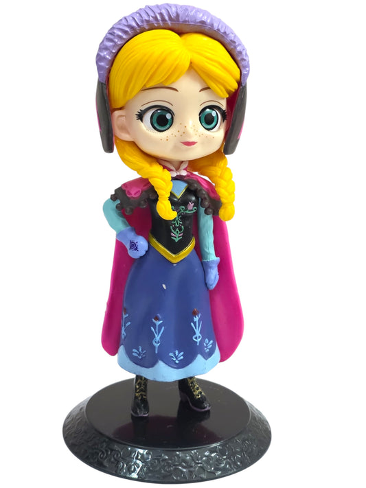 Tinion™ Princess Anna Action Figure – 16cm Special Edition Model for Car Dashboard, Desk, Cake & Home Decor (Pack of 1)