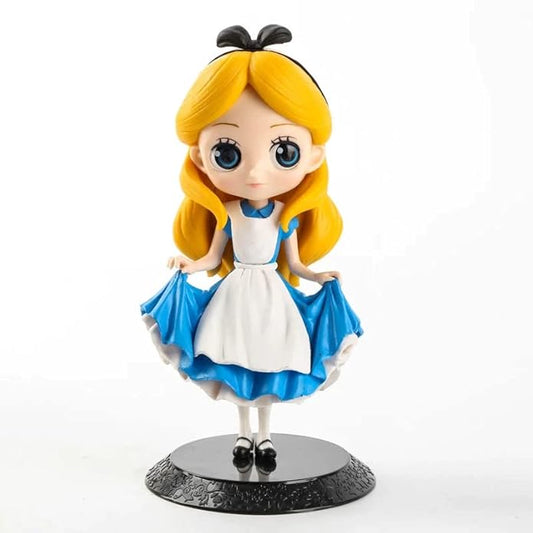Tinion||Alice in Wonderland Action Figure Miniature Doll (Toy Figure) SpecialEdition for Car Dashboard, Decoration, Cake, Office Desk & Study Table (Pack of 1) (Height- 16cm)