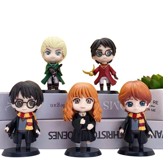 Tinion™ Harry Potter Special Edition Miniature Action Figures – Pack of 5 (Height: 10cm)