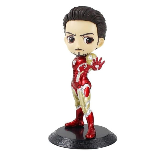 Tinion™  Iron Man  Special Edition Action Figure – 16cm | Avengers-Inspired PVC Figurine for Dashboard, Cake, Desk & Home Decoration