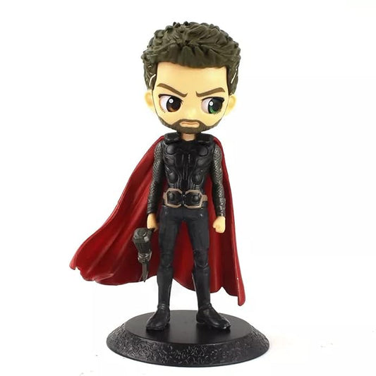 Tinion™ Thor with Stormbreaker – Special Edition Action Figure (16cm) for Car Dashboard, Cake, Office Desk & Study Table Decoration – Pack of 1